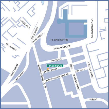 Newcastle Map