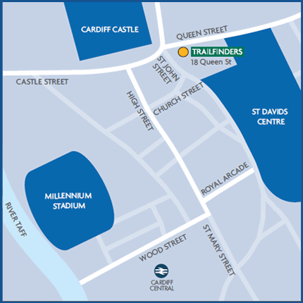 Cardiff Map