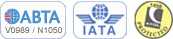 ABTA IATA & ATOL Certified