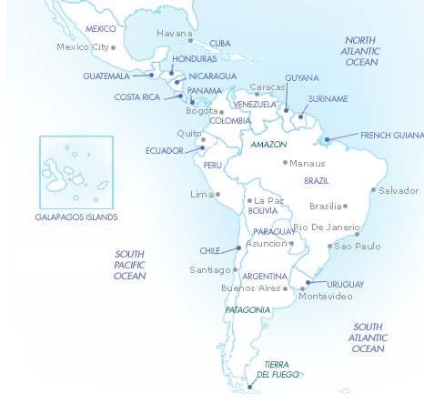 South & Central America
